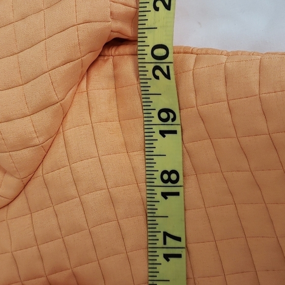 Vintage hervè bernard by Bernard Holtzman Quilted Jacket 10 Light Orange EUC - Picture 7 of 11